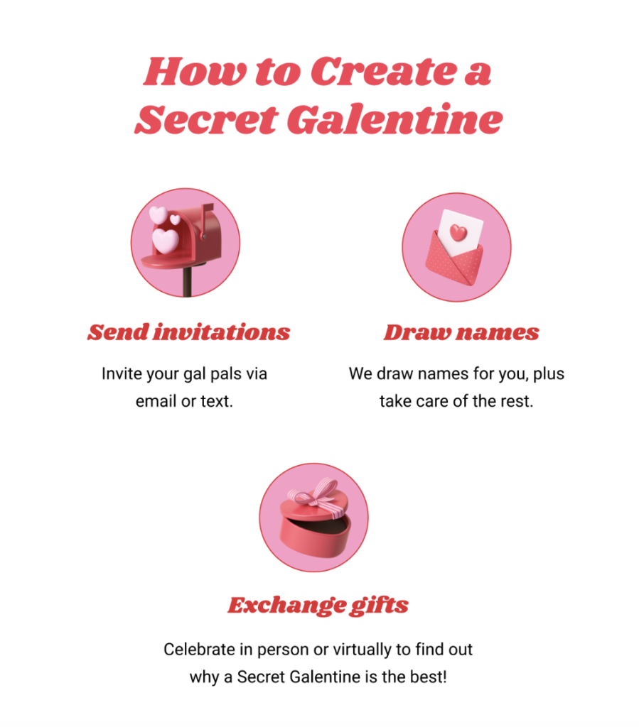 How to create a Secret Galentine